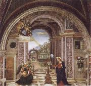 Bernardino Pinturicchio Annuciation oil painting reproduction
